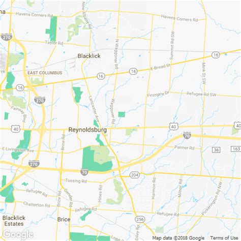 Reynoldsburg Ohio Zip Code Map Map Of World