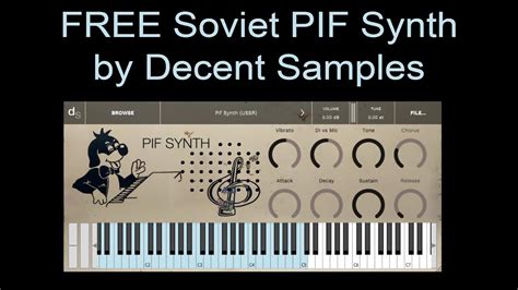 Free Soviet Pif Synth By Decent Samples Youtube