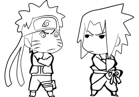 Get This Naruto Chibi Coloring Pages 90578