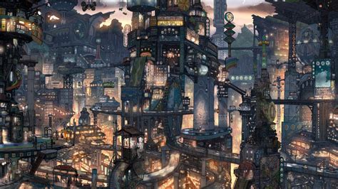 Anime City Wallpaper ·① Download Free Beautiful Wallpapers