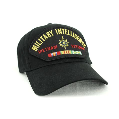 Us Army Military Intelligence Vietnam Veteran Ball Cap Us Army Branch