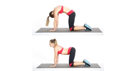 Back Cat Cow Pose List Of Stretches Popsugar Fitness Uk Photo
