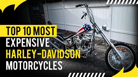 Top 10 Most Expensive Harley Davidsons Youtube