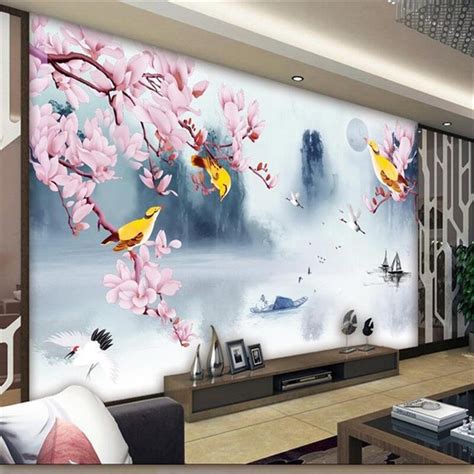 Beibehang 3d Stereoscopic Large Mural Bedroom Living Room Tv Background