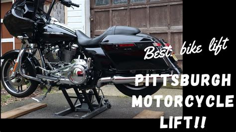 Pittsburgh Motorcycle Lift Review Harbor Freight How To Youtube