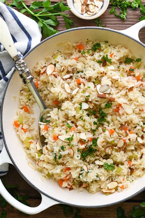 Rice Pilaf Simple And Easy The Seasoned Mom