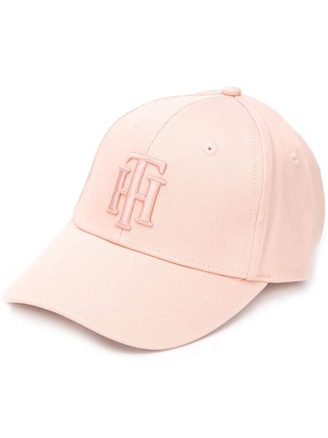 Tommy Hilfiger Embroidered Logo Baseball Cap In Pink Modesens