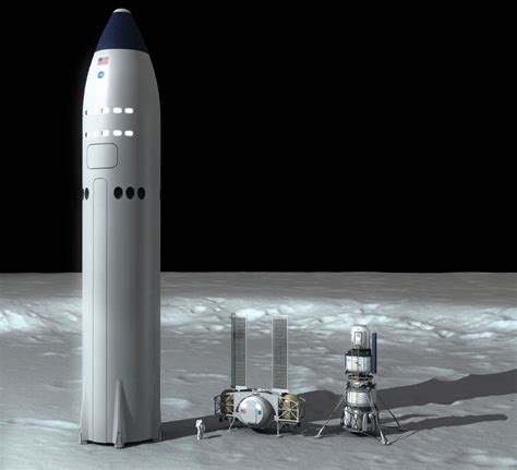 Spacex Blue Origin And Dynetics Compete To Build The Next Moon Lander