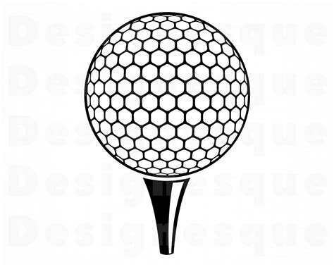Golf Ball 4 Svg Golf Ball Svg Golf Svg Golf Ball Clipart Etsy
