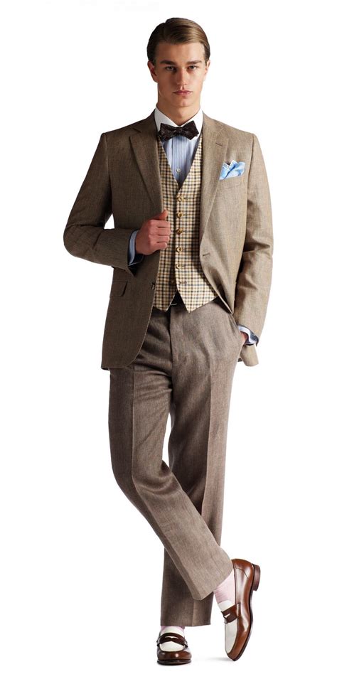 Great Gatsby Mens Fashion And Brooks Brothers Clothing Gatsby Mens