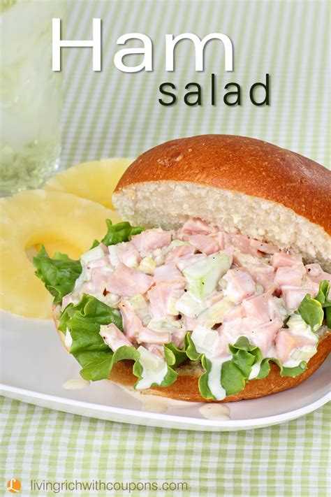 Leftover Ham Ideas And Ham Salad Recipe Living Rich With Coupons®