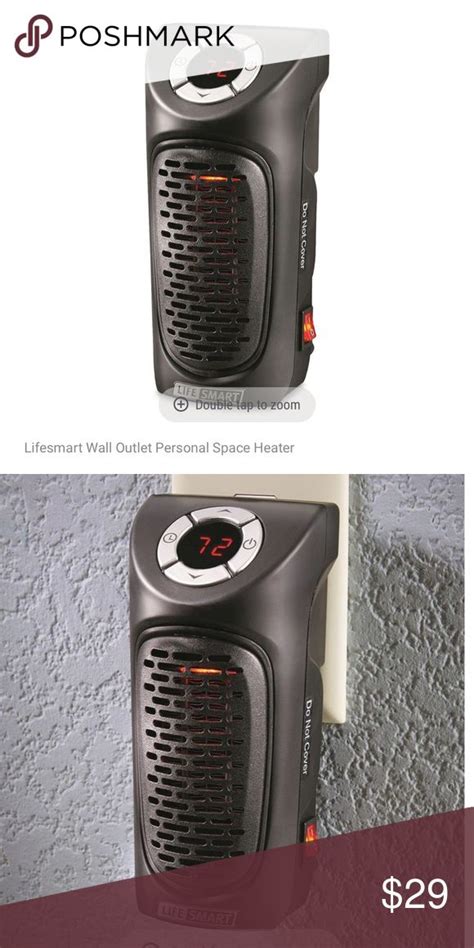 Life-smart Wall Outlet Personal Space Heater Life-smart ...
