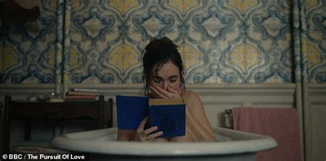 Lily James Strips Naked To Frolic In The Bath In The Pursuit Of Love