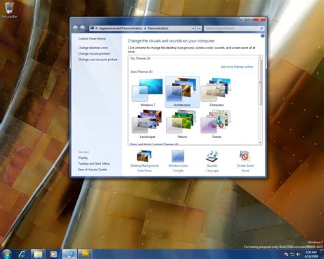 Windows 7 Build 7106 Download New Themes And Sounds Stealth Settings