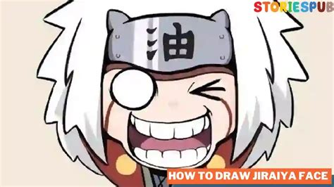 How To Draw Jiraiya Face Easy Step By Step Storiespub
