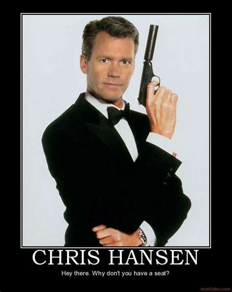 Chris Hansen 007 Funny Pictures Hansen Chris