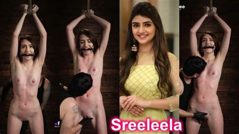 Sreeleela Naked Slim Body Bondage Torture Shaved Pussy Fingering Deepfake Bdsm Video Deephot Link