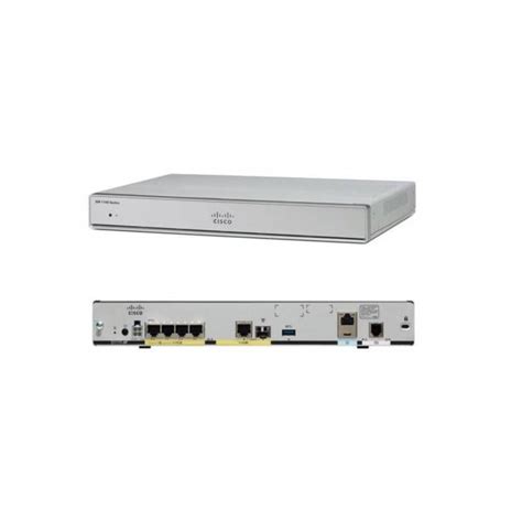 Безжичен рутер Cisco Isr 1100 8 Ports Dual Ge Ethernet Router W 802