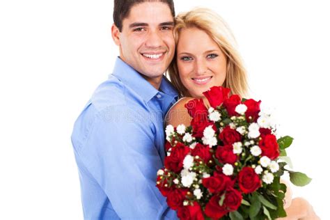 Couple Valentines Day Stock Image Image Of Attractive 28701923
