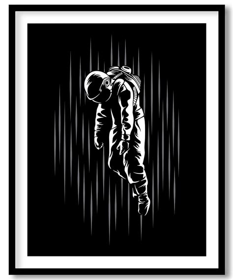Astronaut Lost In Space Wall Art Hanging Wall Decor Home Decor