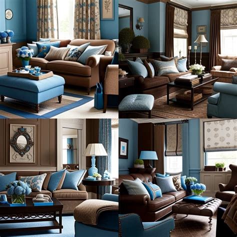 Blue And Brown Living Room Ideas A Guide To Modern And Classic Design