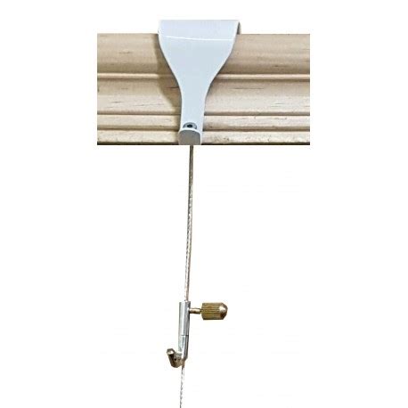 Spring tension rods can be mounted anywhere. Victorian Dado Rail Molding hook steel cable moulding kit 20KG