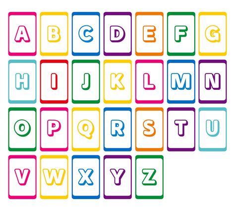 6 Best Images Of Large Printable Abc Flash Cards Larg