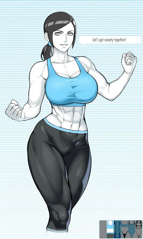 Female Characters Anime Characters Wii Fit Character Design Girl Exotic Art Nintendo