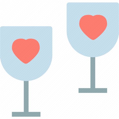 Heart Love Romance Wineglass Icon Download On Iconfinder