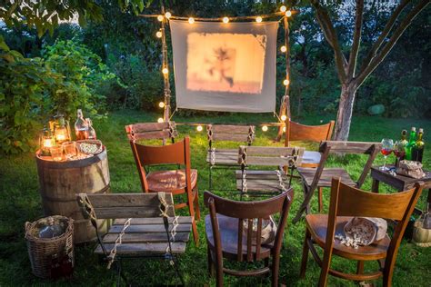 Take It Outside How To Host An Outdoor Movie Night Stationers