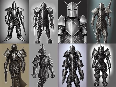 Armored Knight Geometric Fantasy Concept Art Stable Diffusion Openart