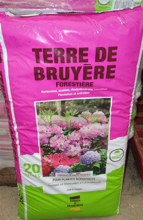 Terre De Bruyère Forestière 50l Production Horticole Carnoy Chanson