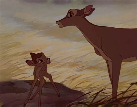 Bambi And His Mother From Bambi Disney Movie Art Bambi Disney