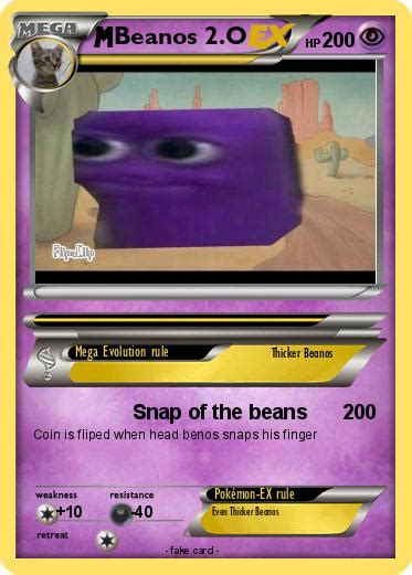 Pokémon Beanos 2 O Snap Of The Beans My Pokemon Card