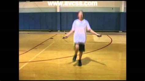 Jump Rope Drill Short Hop Left Foot For Youth Basketball Youtube