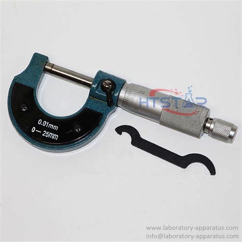 High Precision External Micrometer 25mm Teaching Instrument Htstar