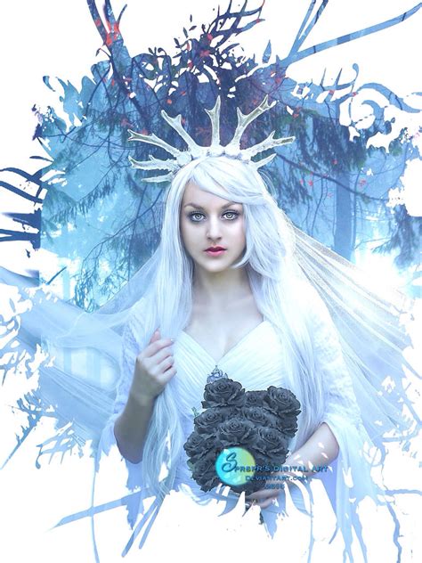Winter Queen By Sprsprsdigitalart On Deviantart
