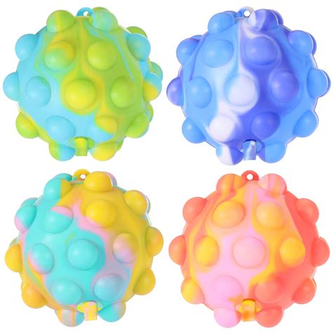 Buy Pop Ball It Fidget Toys 4 Pack Stress Balls For Kids Adults Poppers