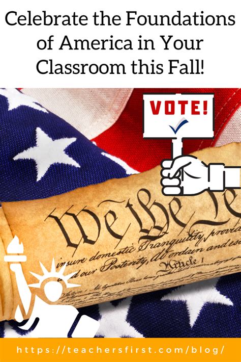 Celebrate The Foundations Of America In Your Classroom This Fall