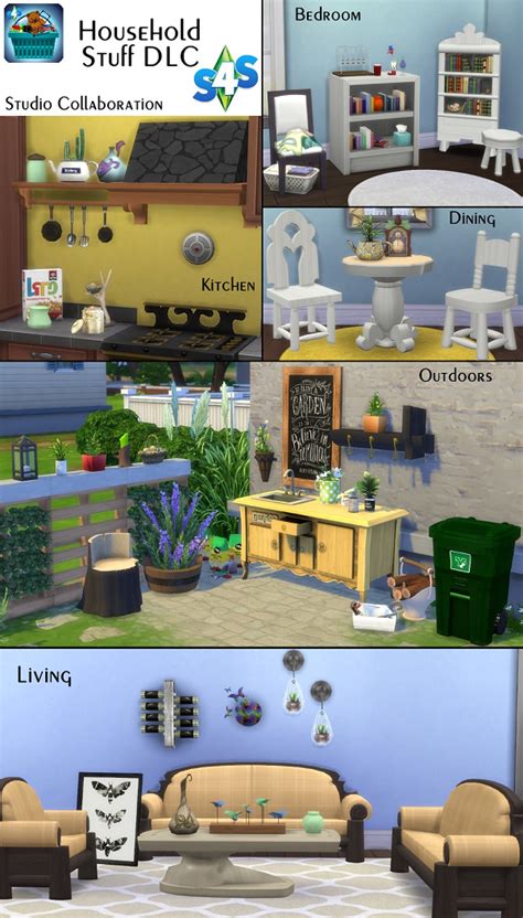 4 Sims Four Household Stuff Collaboration At Sims 4 Studio In 2020