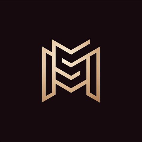 Premium Vector Luxury Ms Monogram Logo Design