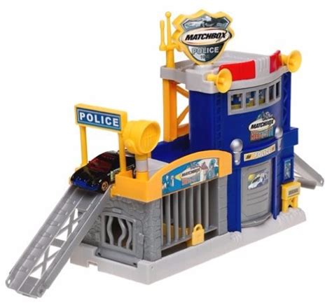 Matchbox Police Station Adventure Set 139900 En Mercado Libre