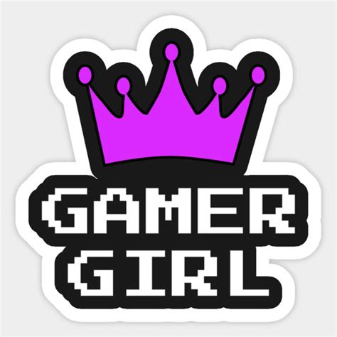 Gamer Girl Gamer Girls Sticker Teepublic