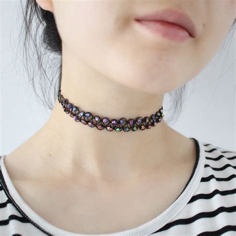 Fashion Women Double Layer Colorful Beads Braided Adjustable Stretchy
