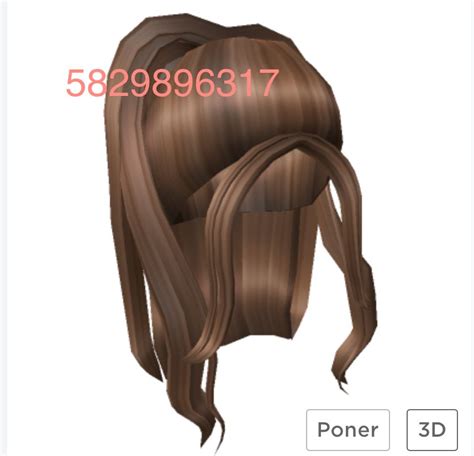 High Ponytail Roblox Codes High Ponytails Aesthetic Clothes