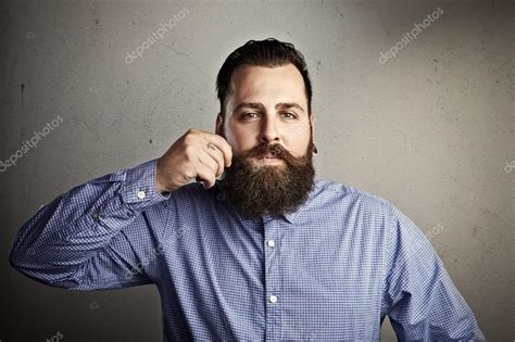 Portrait Of A Bearded Man Stock Photo By ©kantver 52520763