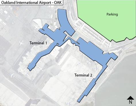 Oakland Airport Terminal Map