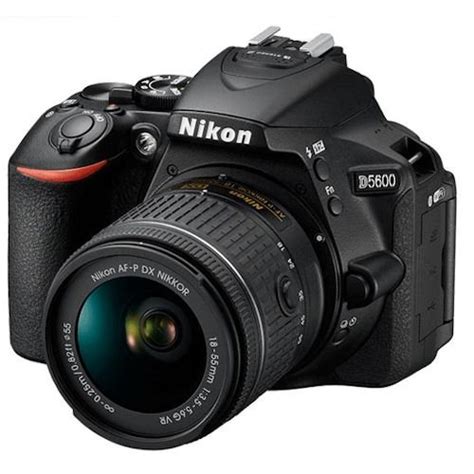 Promo Nikon D5600 Dslr Camera With Af P Dx 18 55mm F35 56g Vr