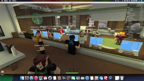 Lets Play Starbucks On Roblox Youtube