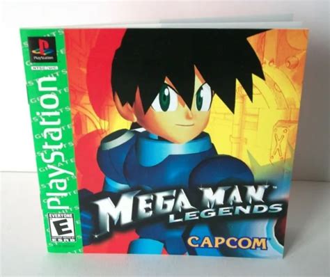 Mega Man Legends Ps1 Manual Only No Game Sony Playstation 1 Instruction